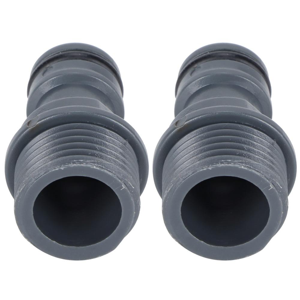 4PCS Plastic Garden Hose Nipple Quick Release G1/2 Male Thread Connector  Water Hose Connection