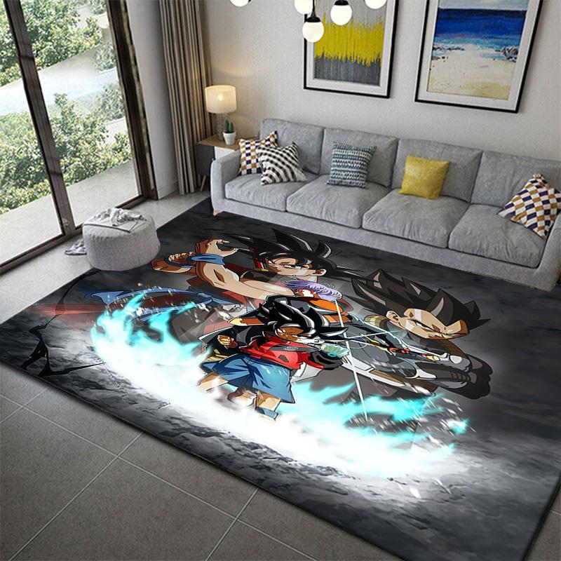 Dragon Ball Hit Assassin Printed Floor Carpetanime soft washable cartoon floor carpet