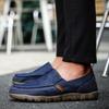 Elegant Men's Casual Canvas Shoes With Breathable And Comfortable Design