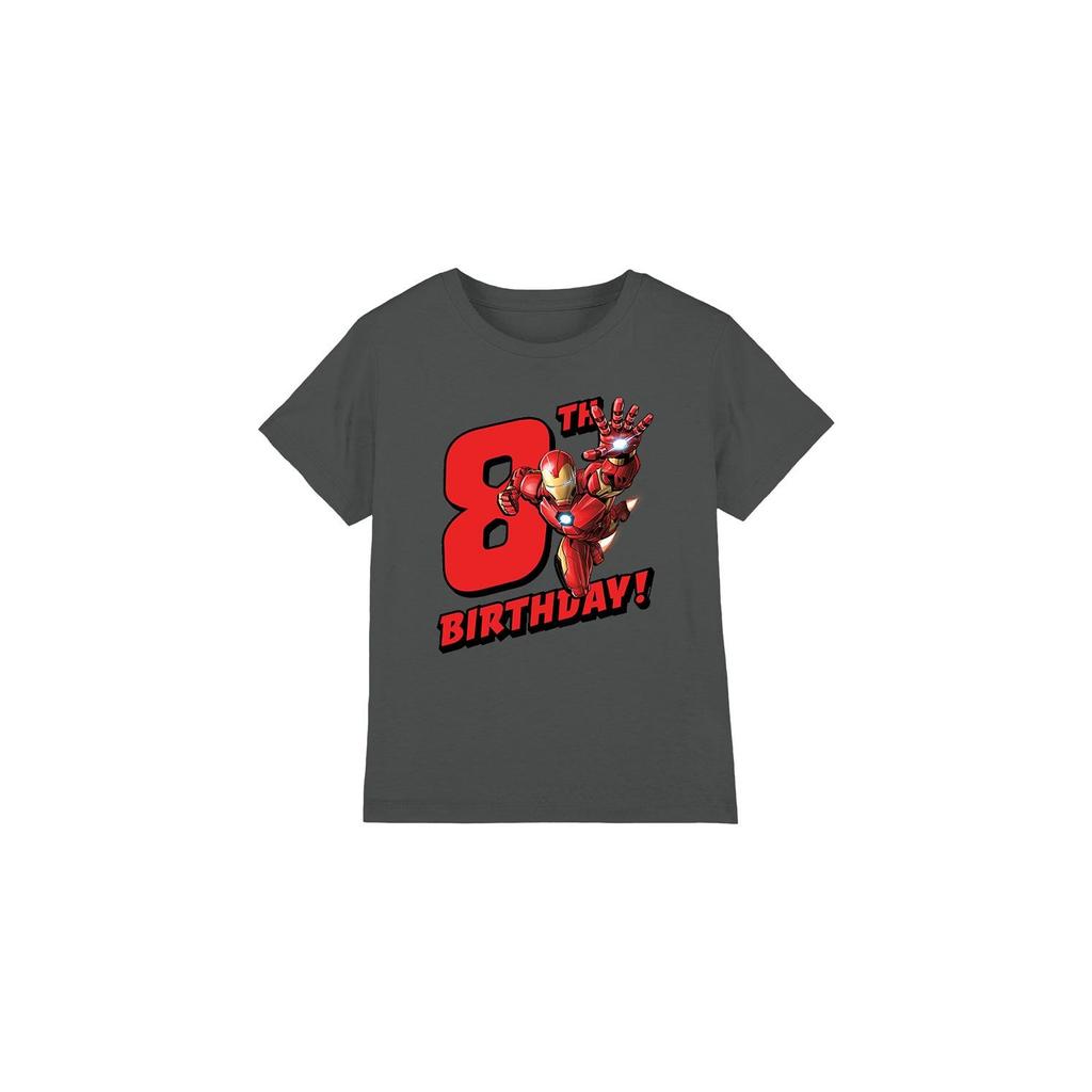 Iron Man Детская футболка на 8-й день рождения