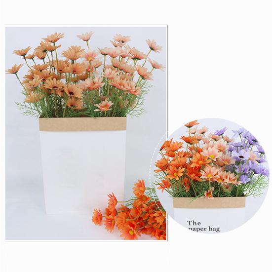 1 шт. поддельный цветок 5 головок яркие красочные специальные широкое применение искусственный цветок для стола