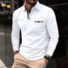 Men's Minimalist Button Polo Shirt