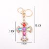 Fashion Creative Pendant Cross Keychain Car Bag Pendant Small Gift