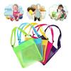Beach Shell Toy Storage Bag Children's Beach Dredging Tools Storage Bag Buckle Adjustable Mesh Bag Bag Organizer