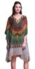 Short Caftan Midi Dress Beach Swimwear Cover Up Womens Kaftan-4X-5X