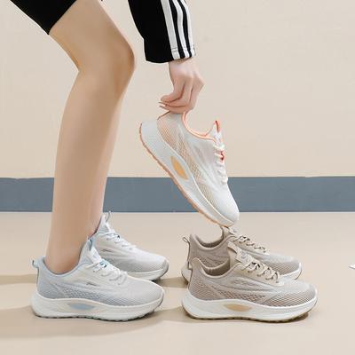Женские повседневные кроссовки для бега, легкие теннисные туфли, нескользящие, для занятий спортом, кроссовки для тренировок, дышащая сетка, для тренировок и ходьбы для женщин