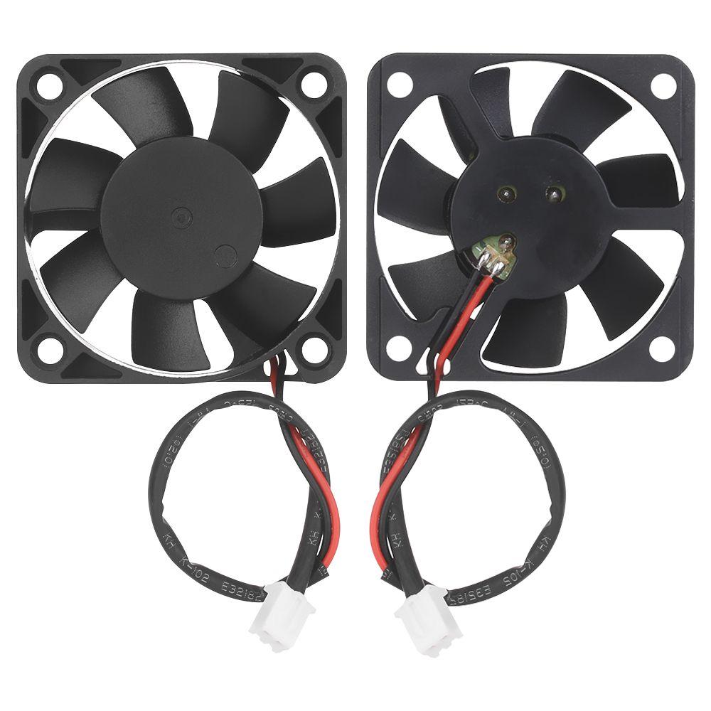 Color 5010 12V with PC 2-pin DC Brushless Fan Mini Computer Fans Cooling Cooler CPU System Heatsink