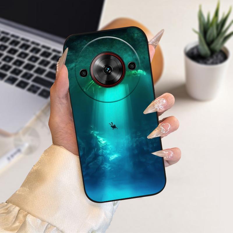 Чехол для Nubia Focus 5G Z2455 Мягкий силиконовый чехол для телефона Для ZTE nubia Focus Милый Модный Цветной Раскрашенный Ударопрочный Бампер Fundas