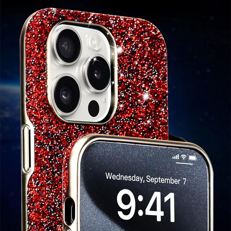 Роскошный блестящий глянцевый чехол для телефона MagSafe для iPhone 16 Pro Max 15 14 Plus 13 12 Покрытие противоударный магнитный жесткий чехол-бампер из ПК