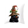 New Halloween Pumpkin Pillow Cover Home Peach Skin Home Decoration Supplies Cushion Waist Pillow Cover