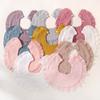 Cotton Drool Bibs Soft Saliva Towel New Burp Cloths  Boys Girls