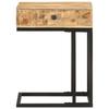 VidaXL Table d'appoint en forme d'U 45x30x61cm Bois de manguier massif