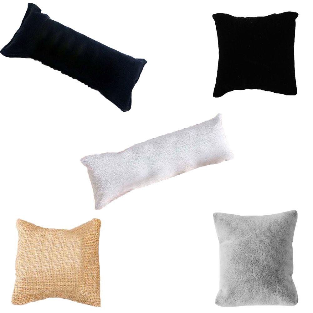 Подушка для демонстрации ювелирных изделий Бархатный держатель для наручных часов Органайзер для ювелирных изделий Дисплей для браслетов Подушка-дисплей