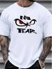 Best Seller No Fear Brand T-shirt Summer Luxury Brand Pure Cotton Short-sleeved Unisex Round Neck Versatile and Loose T-shirt