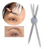 Eyebrow Golden Ratio Ruler Stainless Steel Microblading Eyebrow Makeup Tattoo Measuring Tool