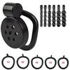 2026 Male Penis Chastity Cage Set Small Chastity Cage 5 Cock Rings With Urethral Sound Plug Penis Bondage Slave Man Sex Toy