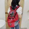 Pet Backpack Breathable Women's Backpack Chest Bag Dog Outing Portable Travel Cat Bag Pet Supplies Double Shoulder Portable Travel Backpack S/M/L