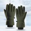 Зимние термоперчатки для женщин и мужчин, теплые ветрозащитные перчатки для активного отдыха с сенсорными пальцами для холода