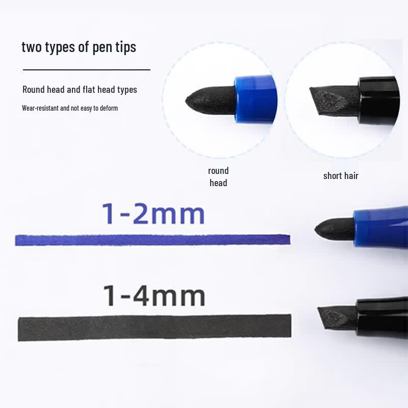 Маркер Pentel N860 Быстросохнущий на масляной основе с плоским наконечником