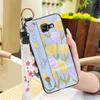 Back Cover Wristband Phone Case For Samsung Galaxy A510/A5 2016/SM-A510F Anti-dust Kickstand Waterproof Flower Durable
