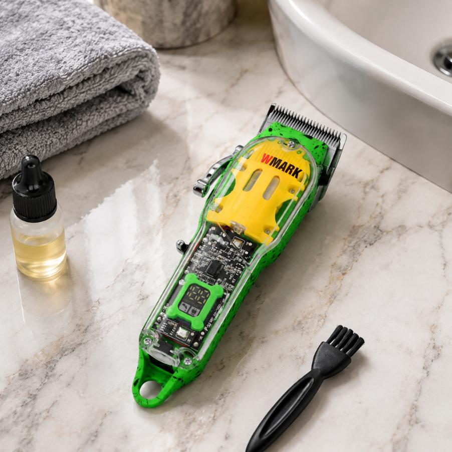Wmark Ng-408 Electric Hair Clipper, Beard Trimmer, Head Shaver