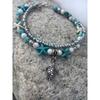 Beach Anklet Ankle Bracelet Turtle Anklet Starfish Anklet Nautical Anklet  Beaded Anklet (Color: Silver)