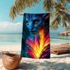 1Pc Avatar'S Ethereal Journey Beach Towel Microfiber Beach Towel Thin Absorbent For Beach Swimming Yoga Bath Sports 0917278