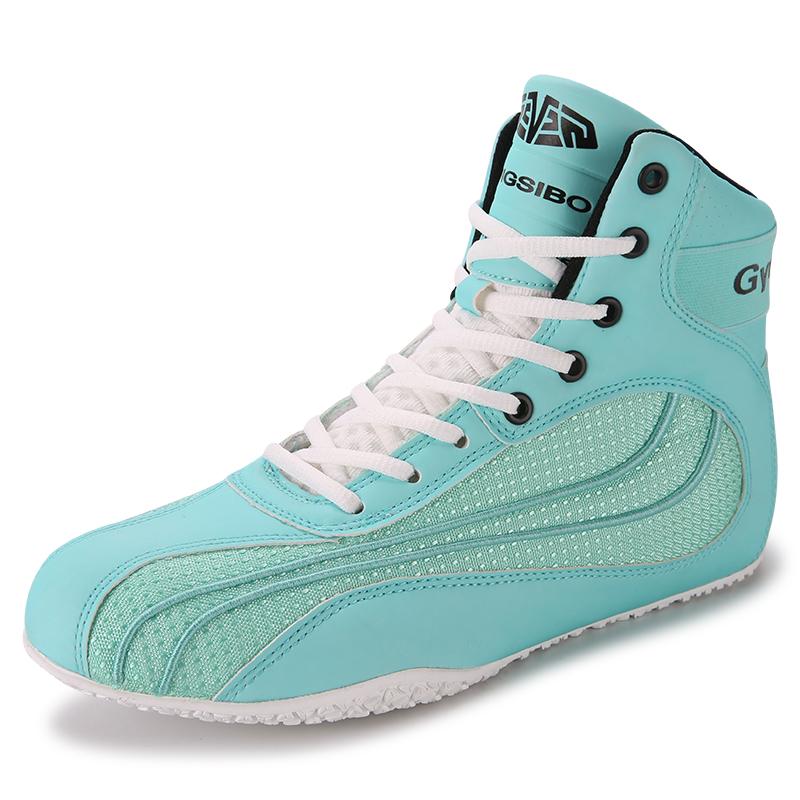 New Wrestling Shoes Men Boxing Shoes Women Light Weight Wrestling Footwears Mens Sneakers Squat Flats Size 36-46