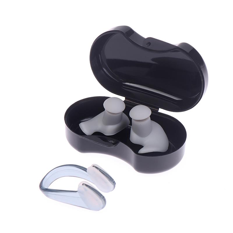 Беруши для летнего плавания, зажим для носа, силиконовые водонепроницаемые беруши для дайвинга