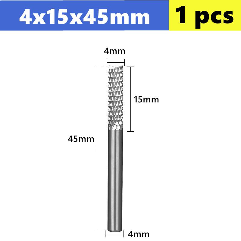 PCB corn milling cutter Carbide End Mill 3.175/4/6/6.35/8/10/12mm shank, CNC Cutting Milling PCB MDF ABS Tools Router Bit