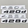 3D ABS Car Letters Logo 420d  428d Badge Sticker Rear Trunk Emblem Decals For BMW 4 Series 420d 420i F32 F36 Auto Tail Marking