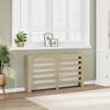 VidaXL Radiator Cover Sonoma Oak 149x20x82 Cm Engineered Wood, Radiator Cap, Top Radiator Cover, Radiator At 852701