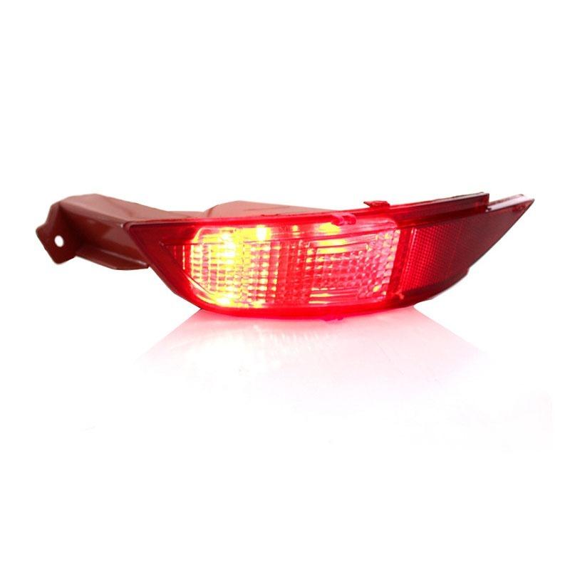Left Right Rear Bumper Reflector Light Rear Bumper Reflector Light Fog Lamp Assembly for Ford Fiesta Mk6 Mk7 Replacement Parts