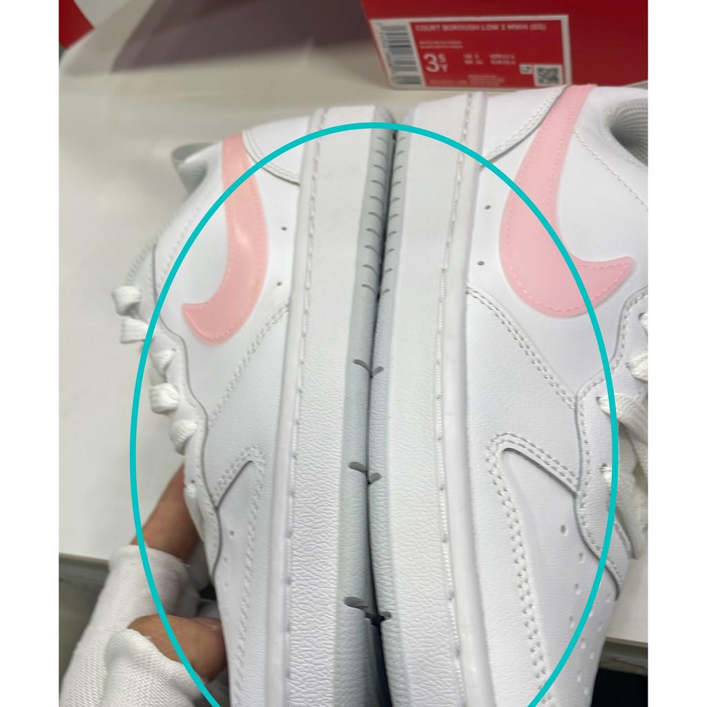 Pre-owned NikeCourt Borough 2 GS DD3023-100-P26085162590972
