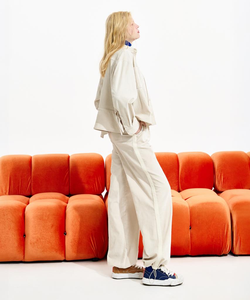 Seunoya 25Fw Flow Fit Вельветовые струящиеся брюки