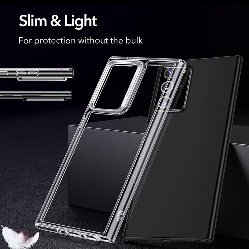 Чехол для телефона Samsung Galaxy Note 20 Ultra, мягкий прозрачный, полный, ультратонкий, прозрачная задняя крышка для Samsung Galaxy Note 20, ударопрочный бампер