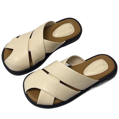 SyfIyno Новые коричневые, черные, бежевые, мягкие тапочки с закрытым носком, женская летняя верхняя одежда, модные женские сандалии с застежкой-рыбьим ртом