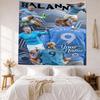 Haaland Custom Your Name Wall Decor Tapestry Art For Pet Memorial Birthdaywedding Party Backdrop Family Gift