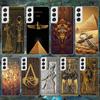 Egypt Nefertiti Anubis Ankh Pharaoh Soft Phone Case For Samsung Galaxy M12 M21 M30s M31 M32 Note 20 Ultra 10 Lite 9 8 J4 J6 Plus