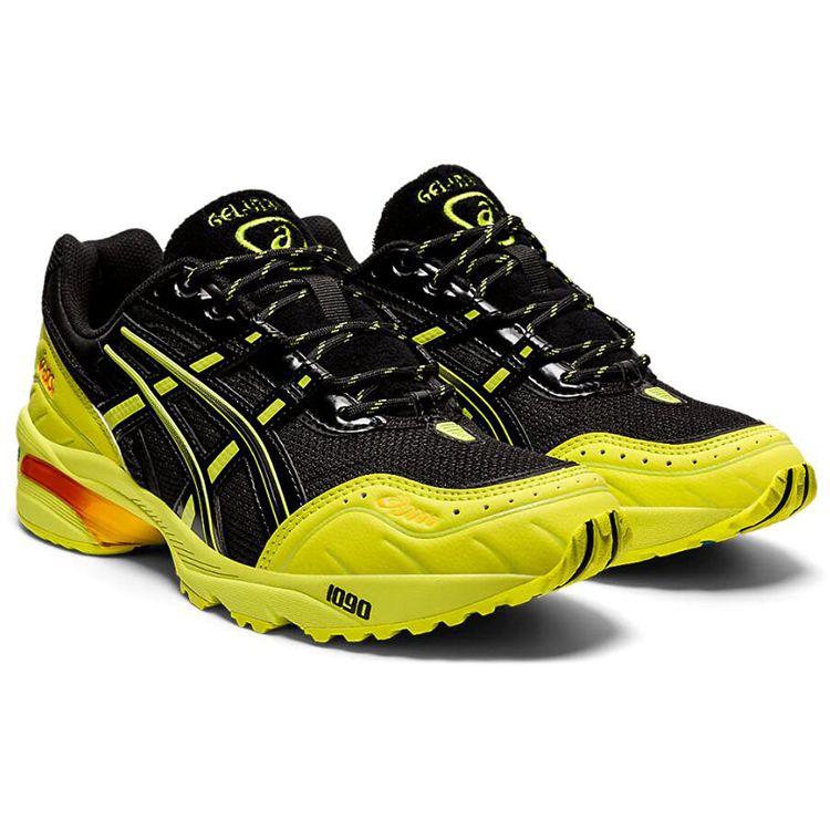 Кроссовки унисекс IAB Studio x ASICS Gel 1090 Черный Лайм Лаймовый Зест 1203A080-001