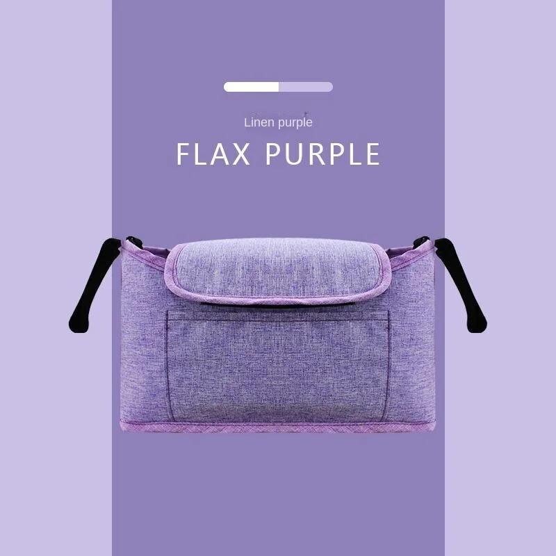 Stroller Bag Baby Diaper Mummy Bag Large Capacity Stroller Organizer Cup Holder Feeding Bottle Stroller Accessories Hanging Bag