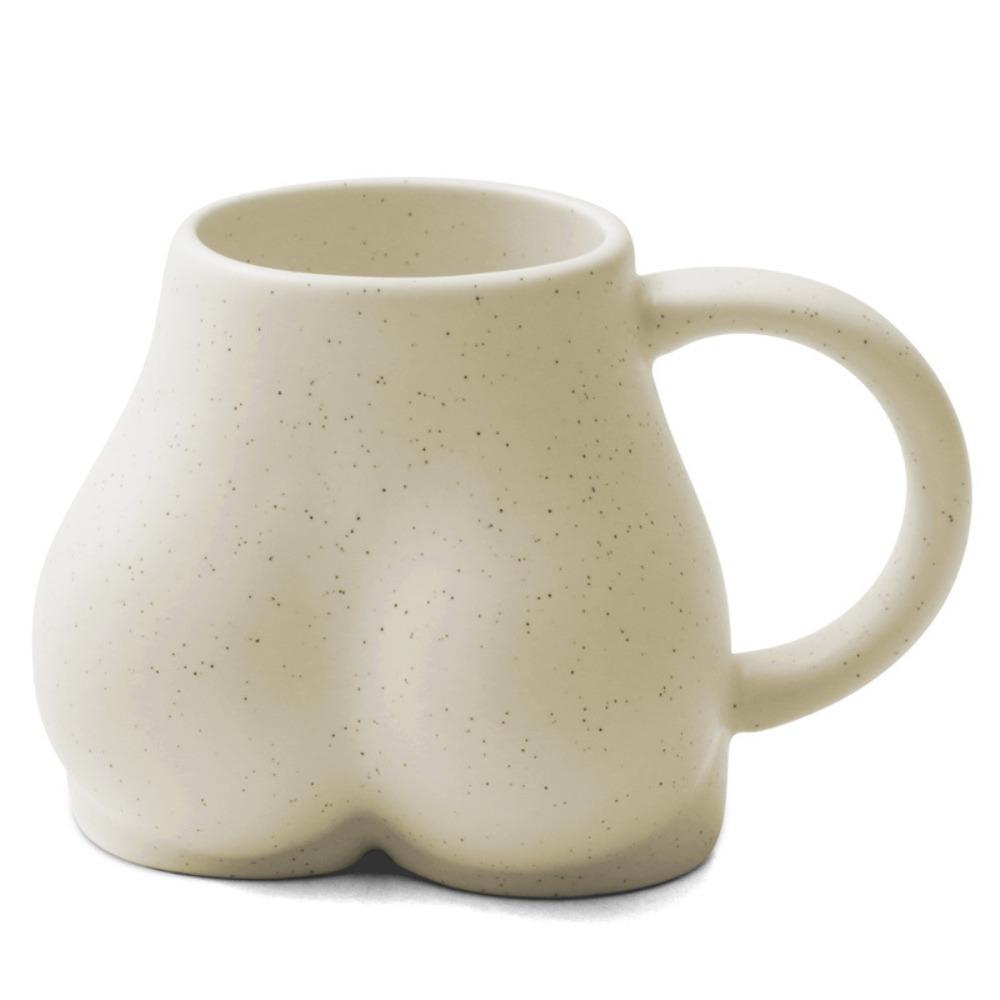 Porcelain Coffee Mug Butt Body Shape Tea Cup Gift Ceramic Mug  Household