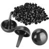 200Pcs Feet Pin Mushroom Shaped Tapered Stud 15mm Hardware Fitting for Leatherware Bag Suitcase
