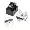 Refrigerator PTC Start Relay 1/2 Pin 15 Ohm + 1/6H Compressor Overload Protector