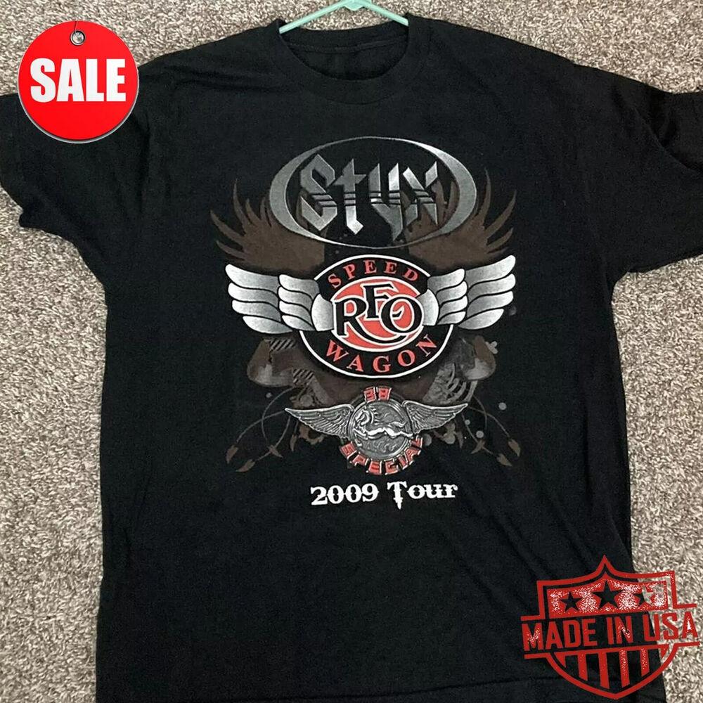 New REO Speedwagon and Styx 2009 tour Gift For Fans Unisex t-Shirt Unisex T-Shirt