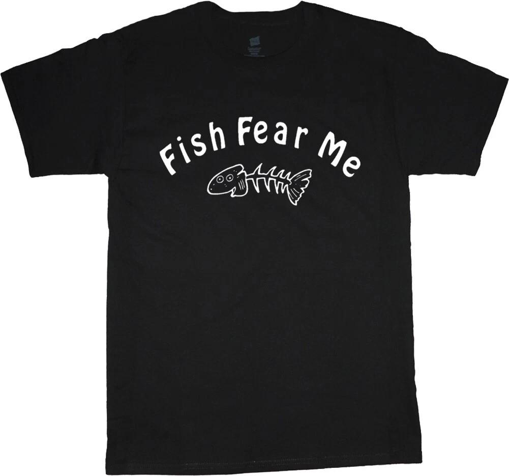 Big and Tall T-shirt Funny Fishing T-shirt Fish Bones Mens Shirts Clothing