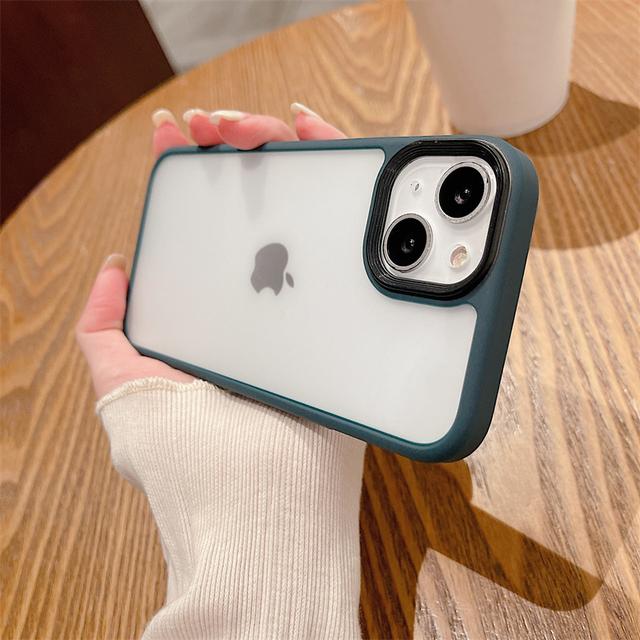 Противоударный матовый прозрачный чехол для Iphone 13 12 11 Pro Max X Xr Xs, мягкий силиконовый защитный бампер, задняя крышка для Iphone 13pro Max