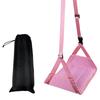 Removable Pad Airplane Foot Hammock Adjustable Strap Portable Desk Footrest  Airline