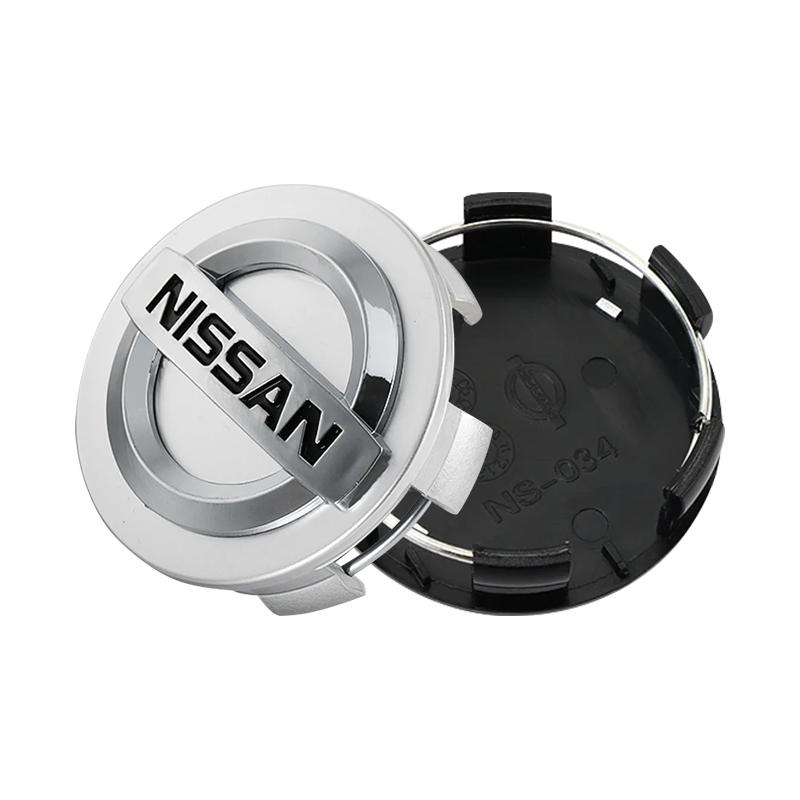 CHUQAZ1 4PCS Anti-Rust Rim Emblem Decals Scratch-Proof Car Wheel Center Cover for Nissan Nismo GTR Altima Qashqai Almera Navara