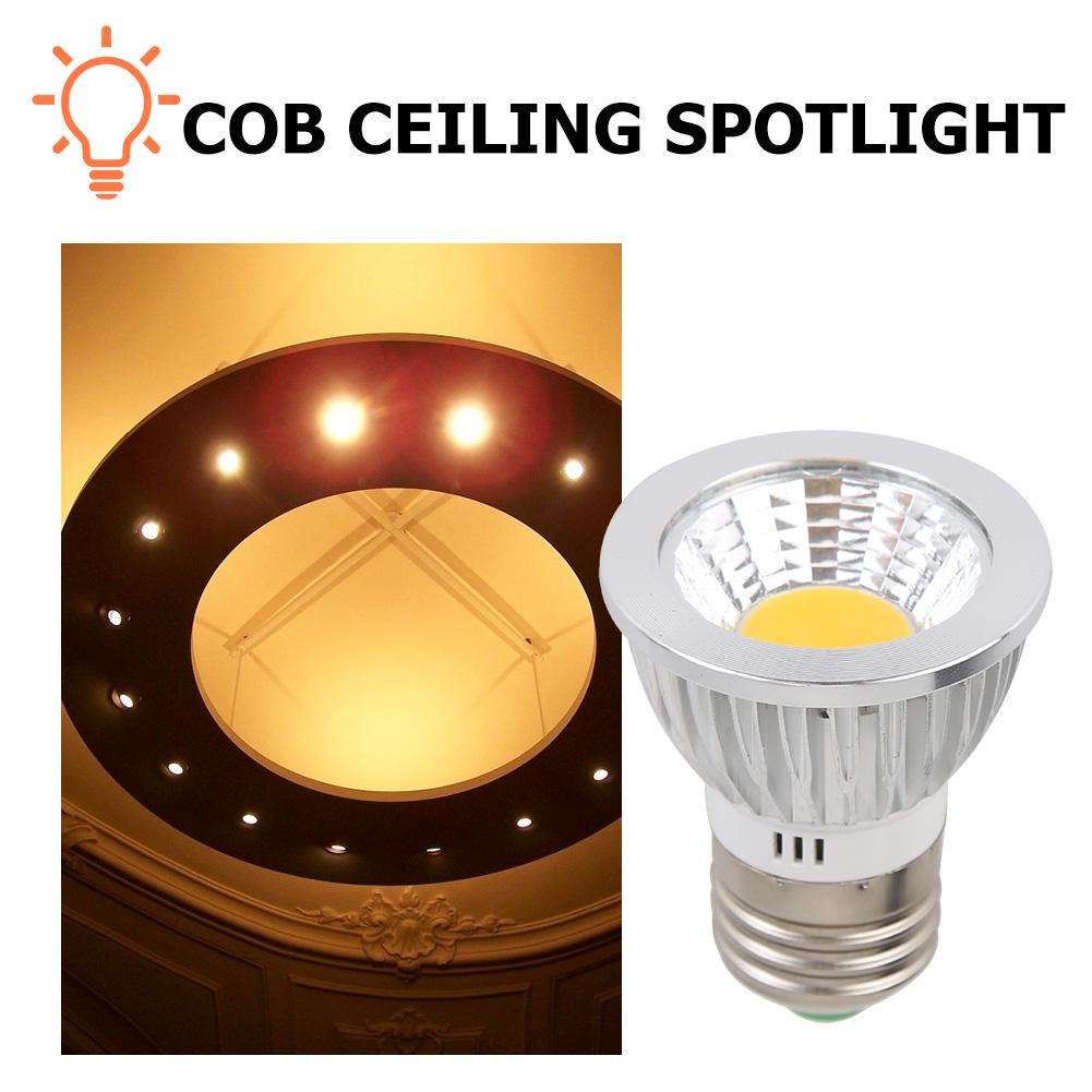 Светодиодная лампа E27 AC85-265V COB led Spotlight 9W Освещение для украшения дома